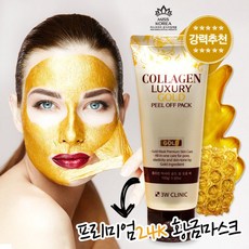 3W클리닉 콜라겐 앤 럭셔리 골드 필오프 팩 100g, 1개입, 1개