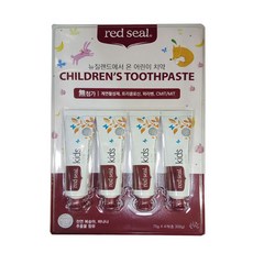 레드씰어린이치약