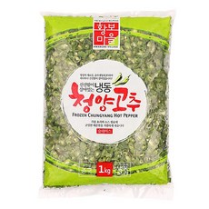 황보 냉동청양고추슬라이스1kg, 3개, 1kg
