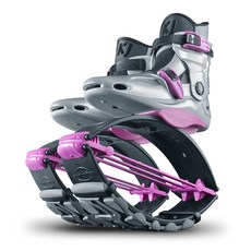 캉구점프 Power Shoe 스페셜 에디션 어린이 점핑슈즈, 실버/핑크 4-6(225-240)