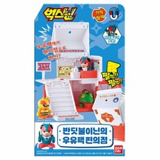 반다이 벅스닌 반딧불이닌의 우유팩편의점(93235) 토이 유치원 완구 선물 여아 유아 남아 장난감 어린이집, 1