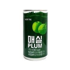 롯데 매실 175mlx30캔, 30캔, 175ml