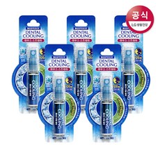 페리오 덴탈쿨링 마우스 스프레이 아이스민트, 6.5ml, 5개