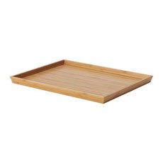 이케아 OSTBIT 트레이 대나무 25X33 쟁반 80376725, 기본