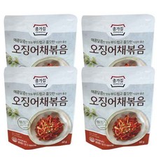 종가집 오징어채볶음, 60g, 4개
