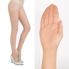 (시크릿레스트) 안신은것처럼 투명스타킹 10데니아_여름까지OK