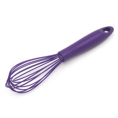 셰프크래프트 실리콘 와이어 거품기, 1개, Purple