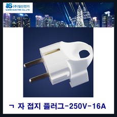 ㄱ자형접지플러그