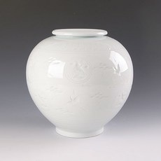 백자 운학 단지 小