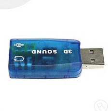 usb사운드카드광출력