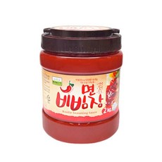 칠갑농산 면 비빔장 2kg 대용량 만능비빔장 X 6개 BOX
