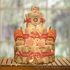 베이비샤워기저귀케이크만들기