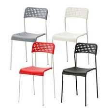 IKEA 이케아 ADDE 의자/식탁 의자/학생/서재/주방/가구/이케아/chair, 레드