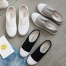 수맘 시그널슈즈 여성단화 여성슬립온 여성캔버스화
