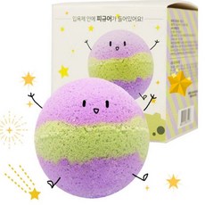 핑퐁팡 라피 케릭터 장난감 바스볼 천연 유아입욕제, 로라 120g