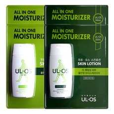 우르오스 올인원 모이스처라이저 2종 세트, 스킨로션 200ml + 스킨밀크 200ml, 1세트
