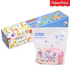 피셔프라이스 유아 항균 지퍼팩 Extra Large 15PX 2
