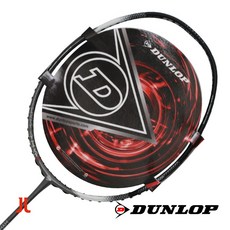 던롭 하이퍼파이버+ X7.6 76g 30lbs배드민턴 라켓, D.요넥스BG6(남자적정장력)