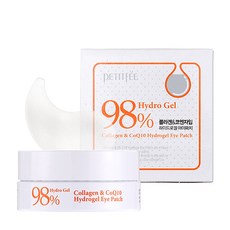 쁘띠페 콜라겐 앤 Q10 하이드로겔 아이패치, 60매, 1개
