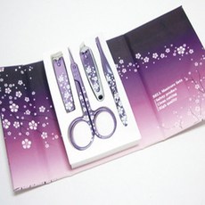BELL [국산] 디자인 손톱깎이 4종 세트 BM-300A Since1954, 1개, 단품