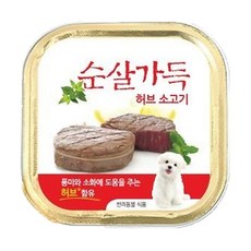 하림 순살가득 건강밥상 100g[꿀피부 연어순살], 24개입, 소고기