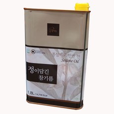 명가랑 정이담긴 참기름 1.8L, 1개