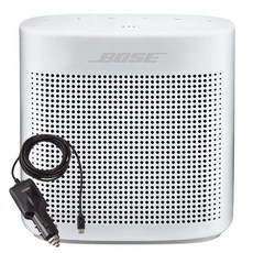 Bose 보스 사운드링크 마이크로 블루투스 스피커 미니2 리미티드 에디션(정품), 화이트, 칼라블루투스2+차량용 충전기