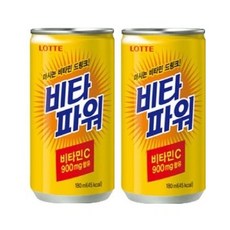 롯데 비타파워 180mlx90캔(30캔-3박스), 89캔/(물티슈), 180ml