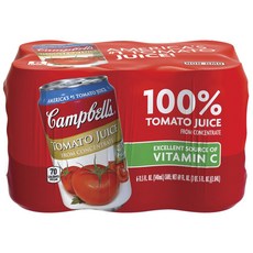 캠벨스 토마토 주스, 6개, 340ml