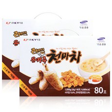 KY식품 콘플레이크 온가족 천마차 분말스틱형, 20g, 80개입, 2개