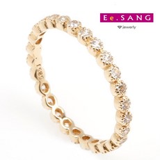 14k삼색레이어드반지