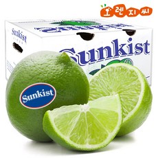 오렌지씨 생라임 썬키스트정품 200과(85g) 18kg 1박스, 단품