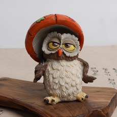 부엉이손인형