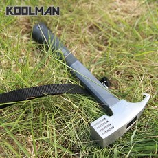 KOOLMAN(쿨맨) 다용도 캠핑 해머 망치 A형 그레이