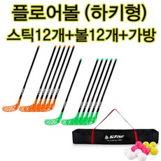 스타스포츠 스타 플로어볼세트 NXR110 하키형 플로어볼 스틱 가방 뉴스포츠, 1개