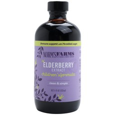놈스팜즈 엘더베리 추출물 어린이용 포뮬러, 237ml, 1개