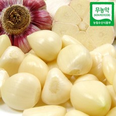 [푸르젠] 국내산 무농약 깐마늘, 1개, 2kg(중)