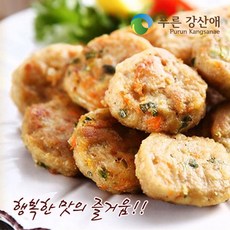 [푸른강산애] 오징어가득 해물동그랑땡 1000g_2팩 기획, 1000g, 2팩