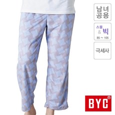 BYC 남녀공용 극세사 러블리 수면바지 파자마(BWT8564) 아이앤유샵