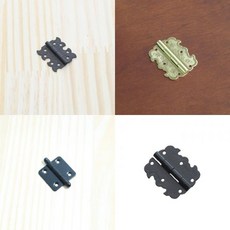 소품경첩 가구 작은경첩 미니경첩(국내제작), 1.소품경첩13-19(25x23mm)블랙