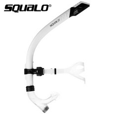 스쿠알로 센터스노클3_WHITE (물유입방지 드라이탑 탑재)