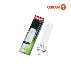 오스람 dulux de 13w 4핀 삼파장전구 컴펙트형광램프 FDL 13EX-L, 주광색(하얀빛), 1개