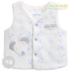 아기겨울조끼