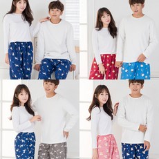 도시 초극세사남여커플수면바지10종모음전