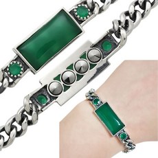 남자실버볼팔찌