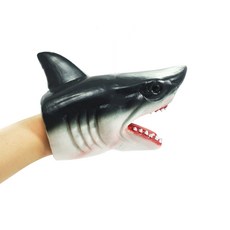 공룡 핸드퍼펫 손인형 상어 화랑이 동물 손가면, 2.상어 핸드퍼펫 손인형
