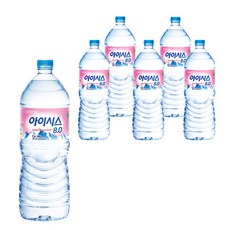 아이시스 8.0 생수, 2L, 6개