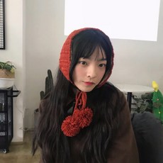 손뜨개귀도리