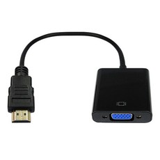 HDMI to VGA 컨버터 오디오 지원/컴퓨터/삼성 노트북 펜 pen/lg 그램 울트라 노트북/셋탑박스/게임기/플레이스테이션/삼성 모니터/lg 모니터/430171, 430717