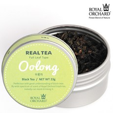 [로얄오차드] 우롱 블랙티 잎차 23g (여행용 틴케이스)(홍차)